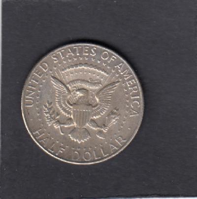 Beschrijving: 1/2 Dollar KENNEDY 